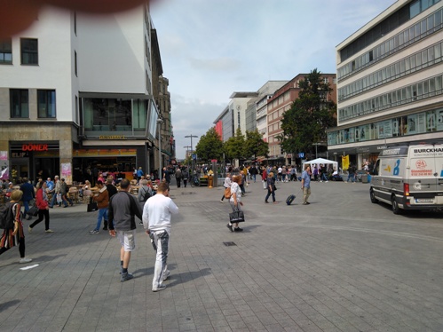 En af ggaderne i Hannover
