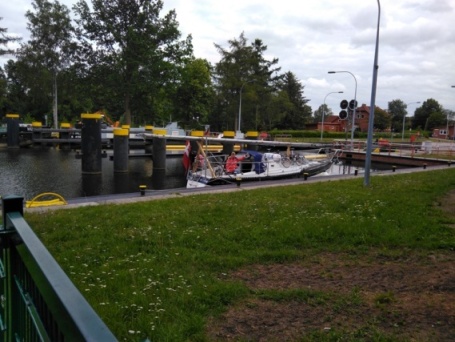 Overnatning ved slusen
